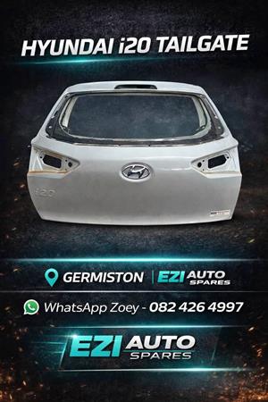 Hyundai i20 new shape tailgate