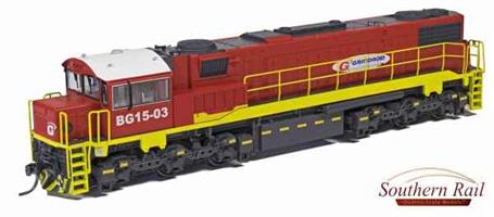 7Grindrod Southern Rail 2470 Class Diesel Locomotive HO scale