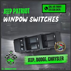 Driver Side Master Power Window Switch for Jeep Patriot, Compass & Dodge Caliber
