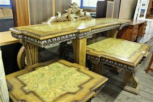 BROWN 3 PC ENTRANCE TABLE S066588A