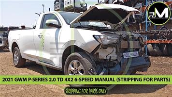 2021 GWM P-SERIES 2.0TD 4x4 6-SPEED M/T (STRIPPING FOR PARTS)