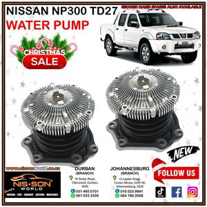 NISSAN NP300 TD27 WATER PUMP