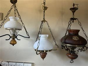 Antique light fittings 