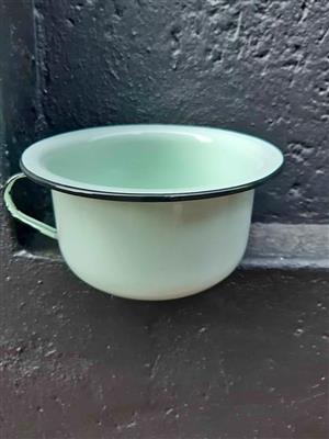 Antique enamel  "Koos" no chips or dents.  