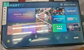 32" Smart Android Frameless HD LED TV,  New with warranty and FREE DELIVERY