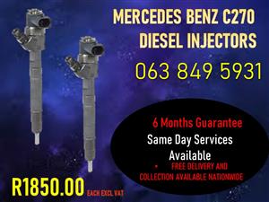 MERCEDES BENZ C270 DIESEL INJECTORS 