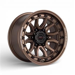 17″ A-Line Warrior 6/139 Bronze Alloy Wheels