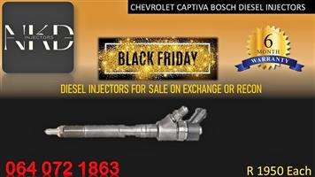 CHEVROLET CAPTIVA BOSCH DIESEL INJECTORS