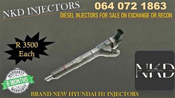 Brand new diesel injectors for sale on HYUNDAI H1