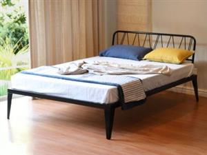 Lima Double Steel Bed