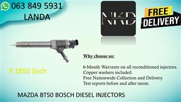 MAZDA BT50 DIESEL INJECTORS FOR SALE IN PRETORIA NORTH GAUTENG 