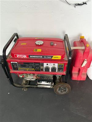 Generator for Sale   Lightly used, reliable, and well‑maintained. Minor rust on 