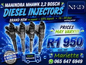 MAHINDRA MHAWK 2.2 INJECTORS