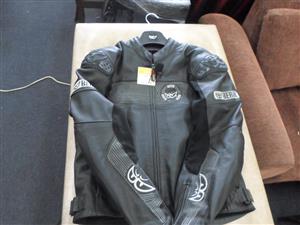 Size 58 Berik Leather Motorcycle Jacket