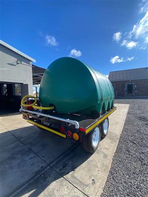 2500L water bowser dust suppression