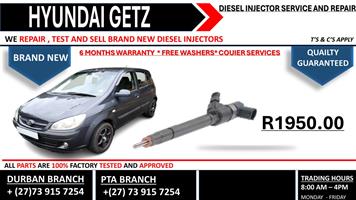 Hyundai Getz Diesel Injectors 