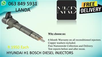 HYUNDAI H1 DIESEL INJECTORS FOR SALE IN BENONI GAUTENG 