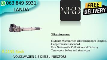 VOLKSWAGEN POLO DIESEL INJECTORS FOR SALE IN BOKSBURG GAUTENG 