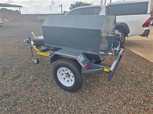Mild steel diesel bowser 1000L
