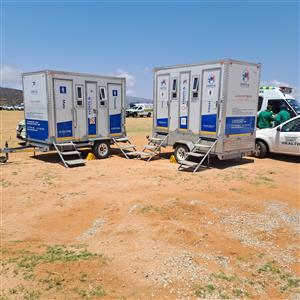 Toilets for hire in Limpopo Polokwane 