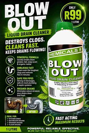 Powerful drain cleaner