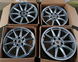 OEM 19 inch Porsche Carrera Sport wheels for sale