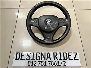 BMW E82 1-SERIES M-SPORT STEERING WHEEL (AIRBAG SOLD SEPARATELY) AVAILABLE.