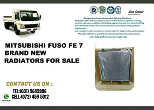 MITSUBISHI CANTER FUSO FE7 BRAND NEW RADIATORS FOR SALE 
