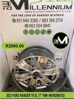 RIM 17" FORD RANGER T9 XL