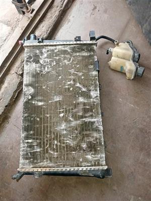 Mercedes-Benz A-Class W168 radiator and fan