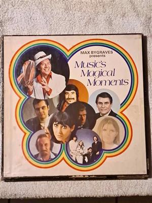 Vintage vinyl compilation- Musics magical moments