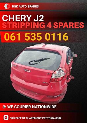 Chery J2 stripping 4 SPARES Call or WhatsApp me 