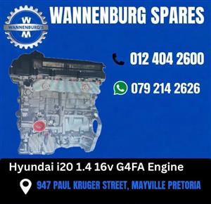 Hyundai i20 1.4 16v G4FA Engine