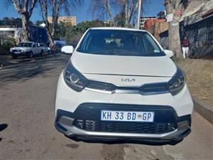 2021 Kia Picanto 1.2 Xline, Petrol, Automatic, White, Leather seats,Reverse camera