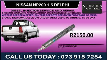 Nissan Np200 1.5L Diesel Injectors