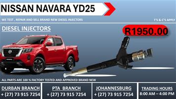 Nissan Navara yd25 Diesel Injectors 