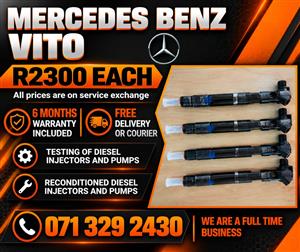MERCEDES BENZ VITO INJECTORS FOR SALE 