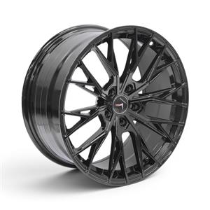 18″ EWT-DX224 5×112 & 5×114 Ashen Gloss Black Alloy Wheels
