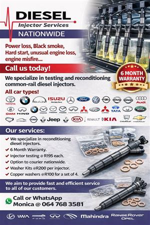 12. Injector Problems? We’ve Got the Solution