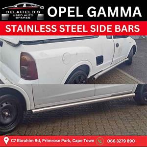 Opel Gamma Stainless Steel Side Bars