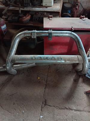 Bullbar and tail bar chrome for Hilux
