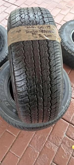 2x Dunlop Grantrek AT. 80%