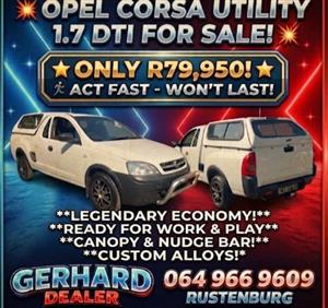 2011 Opel corsa 1.7 tdi