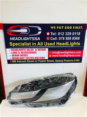 VW Arteon left side headlight replacement lens (2018)