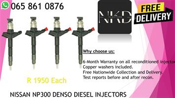 NISSAN NP300 DIESEL INJECTORS FOR SALE 