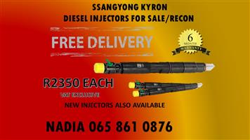 SSANGYONG KYRON DIESEL INJECTORS FOR SALE - TESTED