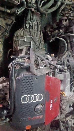 Complete Audi A4 1.8L 20V Turbo BFB engine for sale
