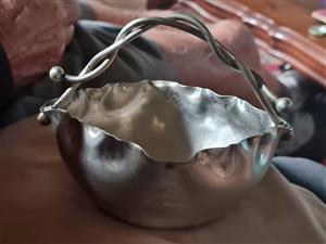 Antique art nouveau sugar candy bowl