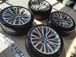 BMW RIMS / WHEELS 0EM WITH TYERS 18INCH 225/40, 225/35