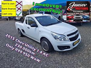 2015 Chev Utility 1.4